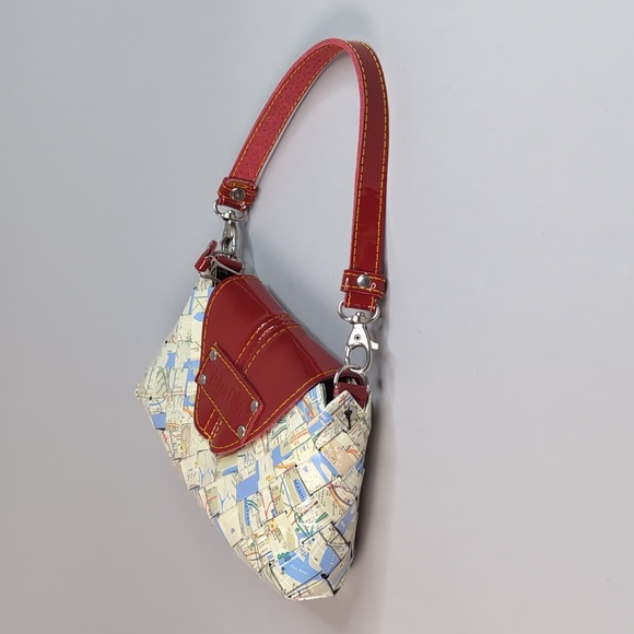 Nagui Ollin Arm Candy New York City Map Purse - Picture 6 of 12